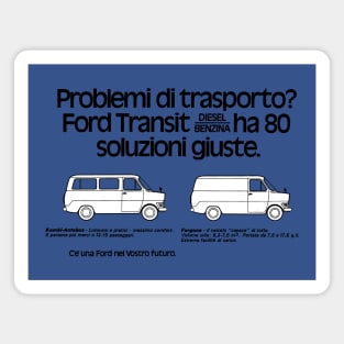 FORD TRANSIT - Italian advert Magnet